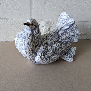 Vintage Ceramic Bird Dove Pigeon Dalia Condis Signed